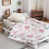 Polyester throw blanket pink 28x39 inches 4