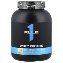 Rule One Proteins, Whey Blend, Eiwitpoeder Drink Mix, Vanilla Ice Cream, 4,95 lb (2,24 kg)