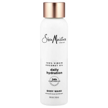 SheaMoisture, Dagelijkse Hydratatie Body Wash, 100% Virgin Coconut Oil, 18 fl oz (532 ml)