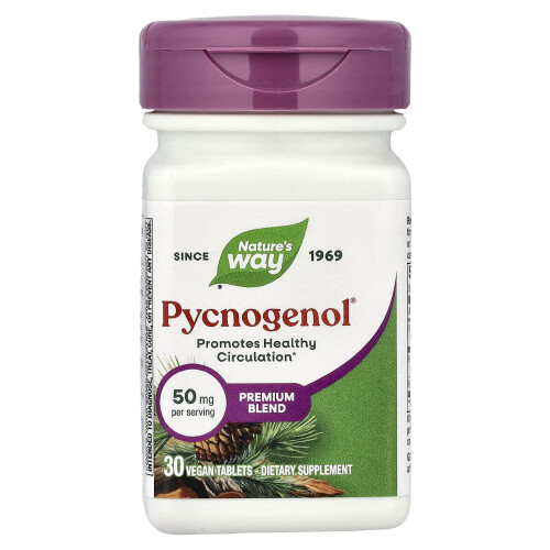 Nature's Way, Pycnogenol, 30 Vegan Tablets