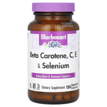 Bluebonnet Nutrition, Bluebonnet Ernährung, Beta-Carotin, C, E & Selen, 120 pflanzliche Kapseln