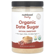 Nutricost, Konyhapult, Szerves Dátumcukor, 16,2 oz (454 g)