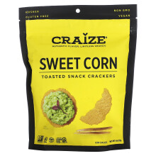 Craize, Crackers di Pan Grigliato, Sweet Corn, 4 oz (113 g)