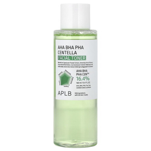 APLB, AHA BHA PHA Centella Gesichtstoner, 5.41 fl oz (160 ml)