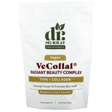 Dr. Murray's, VeCollal, Veganer Strahlender Schönheitskomplex, Erdbeerkrem, 16 oz (454 g)
