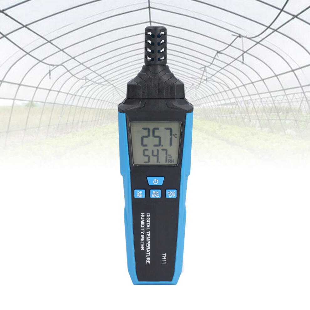 High Accuracy Digital Thermometer Hygrometer - Handheld, Lcd Display, 188X54x34mm 4641384759366