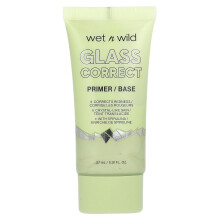 wet n wild, Glazen Correct Primer, 1111912 Groen, 0,91 fl oz (27 ml)