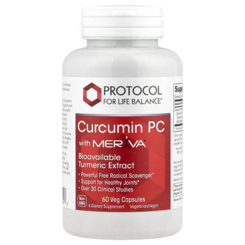 Curcumin PC cu Meriva, 60 Capsule Vegane
