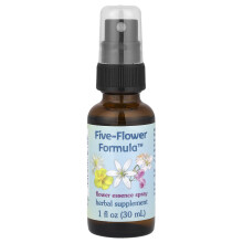 Flower Essence Services, Fórmula de Cinco Flores, Spray de Flor Essence, 1 fl oz (30 ml)