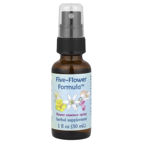 Flower Essence Services, Πέντε-Φυτό Formula, Φυτό Essence Spray, 1 fl oz (30 ml)