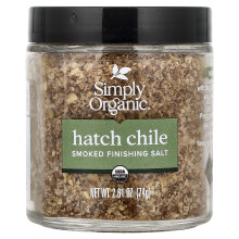 Simply Organic, Sal de Finais Fumado, Chile Hatch, 2.61 oz (74 g)