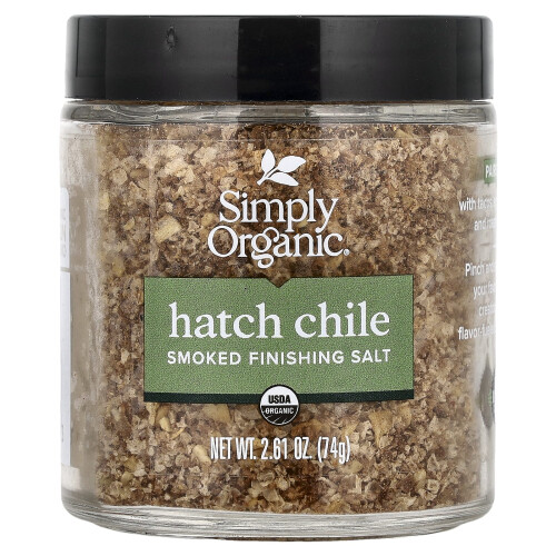 Simply Organic, Σοβαρή Οργανική Σαλτ, Hatch Chile, 2.61 oz (74 g)