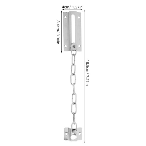Door Chain Lock Security Latch for Interior Doors 1 Set 1