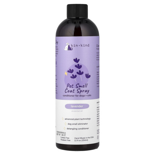 Kin+Kind, Σάπουντα Κάλυψη Σκύλου + Γάτου, Λεβάντε, 12 fl oz (354 ml)