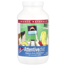 Source Naturals, Attentivo Bambino, Dolce & Acido, 120 Wafers Gustabili