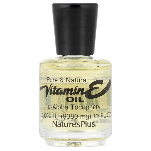 NaturesPlus, Olej witaminy E, 1/2 fl oz