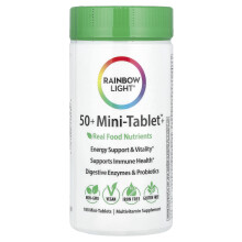 Rainbow Light, 50+ Mini-Tablet, 180 Mini-Tabletek