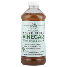 Country Farms, Ökógiártmányú Szilvás Cidertészta Gingerrel, Cayenne-nel & Málnával, 16 fl oz (473 ml)