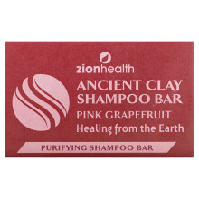 Zion Health, Vanha Savu Shampoo Bar, Pink Grapefruit, 6 oz (70 g)