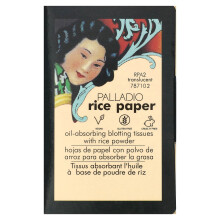 Palladio, Rijstpapier, Olie-absorberende Blotting Tissues, Transparant RPA2, 40 Tissues