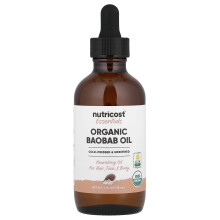 Nutricost, Essenciais, Óleo de Baobá Orgânico, 4 fl oz (118 ml)