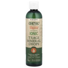 Deva, Picături de Minerale Ionice Vegan Low Sodium, 8 fl oz (237 ml)