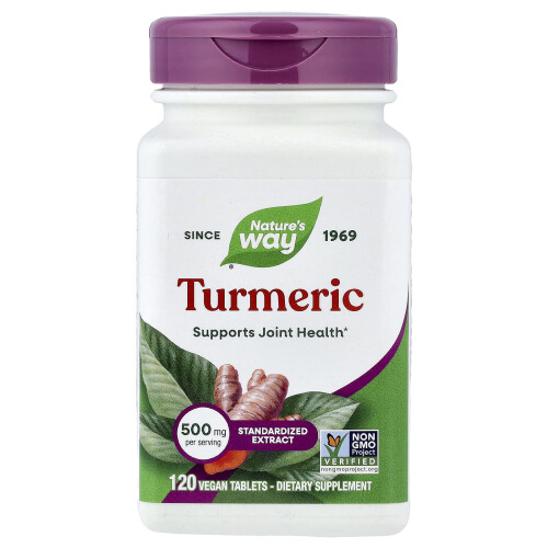 Nature's Way, Τερμούδα, Πρότυπη Εξόχηση, 500 mg, 120 Βεγανικά Πιλάκια