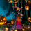 Πινακίδα για το Halloween με πασσάλους Πινακίδες αυλής με πασσάλους για το Halloween στην 6