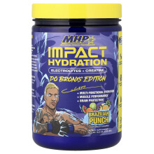 MHP, Impact Hydration, Elektrolyte + Kreatin, Brazilian Punch, 0,99 lbs (15,9 oz)