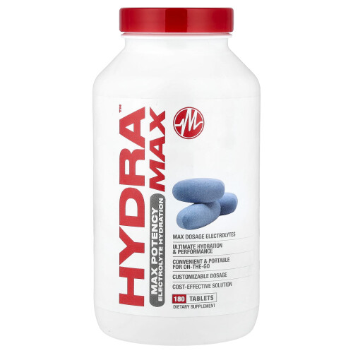 Metabolic Nutrition, HydraMAX, Max Potence, 180 Tablet