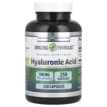 Amazing Nutrition, Hyaluronzuur, 100 mg, 250 Capsules