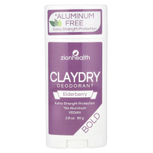 Zion Health, Bold, ClayDry Deodorant, Overbeek, 2,8 oz (80 g)
