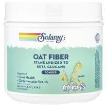 Solaray, Haferfaser-Pulver, Unflavored, 11.6 oz (328 g)