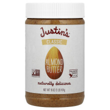 Justin's Nut Butter, Klassisk Mandel Smör, 16 oz (454 g)