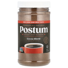 Postum, Bebida Caliente Instantánea, Mezcla de Cacao, Libre de Caffeína, 8 oz (227 g)