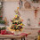 Tabletop Christmas Tree with Lights 2ft 6