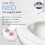 NEO120 Bidetaufsatz Einzeldüse Roségold 2