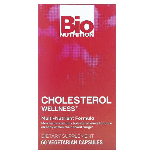 Bio Nutrition, Bem-Estar do Colesterol, 60 Comprimidos Vegetarianos