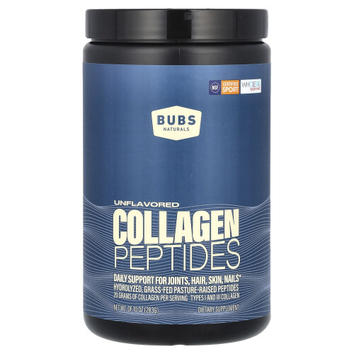 BUBS Naturals, Κολάτζεν Πεπτιδάκια, Unflavored, 10 oz (283 g)