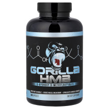 Gorilla Mind, HMB, 240 Kapseln (500 mg pro Kapsel)