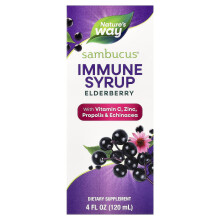 Nature's Way, Sambucus, Immune Syrup, Elderberry, 4 fl oz (120 ml)