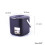 Countertop Compost Bin with Lid Indoor Food Composter Trash Keeper Container 5