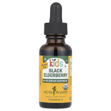 Herb Pharm, Crianças, Sambuca-Negra, Sem Álcool, 1 fl oz (30 ml)