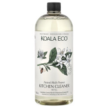Koala Eco, Limpieza de Cocina Multifuncional Natural, Recarga, Aceite Esencial de Limón de Australia y Mandarina, 33,8 fl oz (1 l)