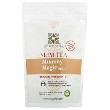 Secrets of Tea, Organická Mumijská Magia Váha-Stratilná Čaj, Peach, 20 Čajových Válcí, 1,05 oz (30 g)