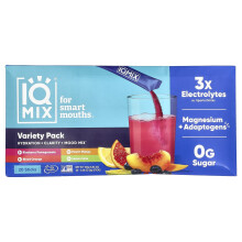 IQBAR, IQMIX, Hydration + Clarity + Mood Mix, Variety Pack, 20 Sticks, 0,28 oz (8 g) Jeder