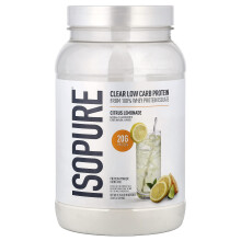 Isopure, Polvere di Proteine Infusioni, Citrus Lemonade, 1.98 lb (900 g)
