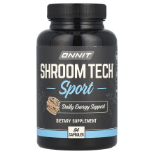 Onnit, Shroom Tech Sport, Suporte diário à Energia, 84 Cápsulas