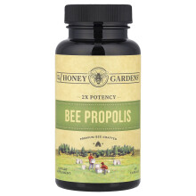 Honey Gardens, Bee Propolis, 2x Potency, 60 Capsules