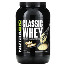 NutraBio, Proteine Clasic de Lapte, Vis de Tort, 2 lb (907 g)